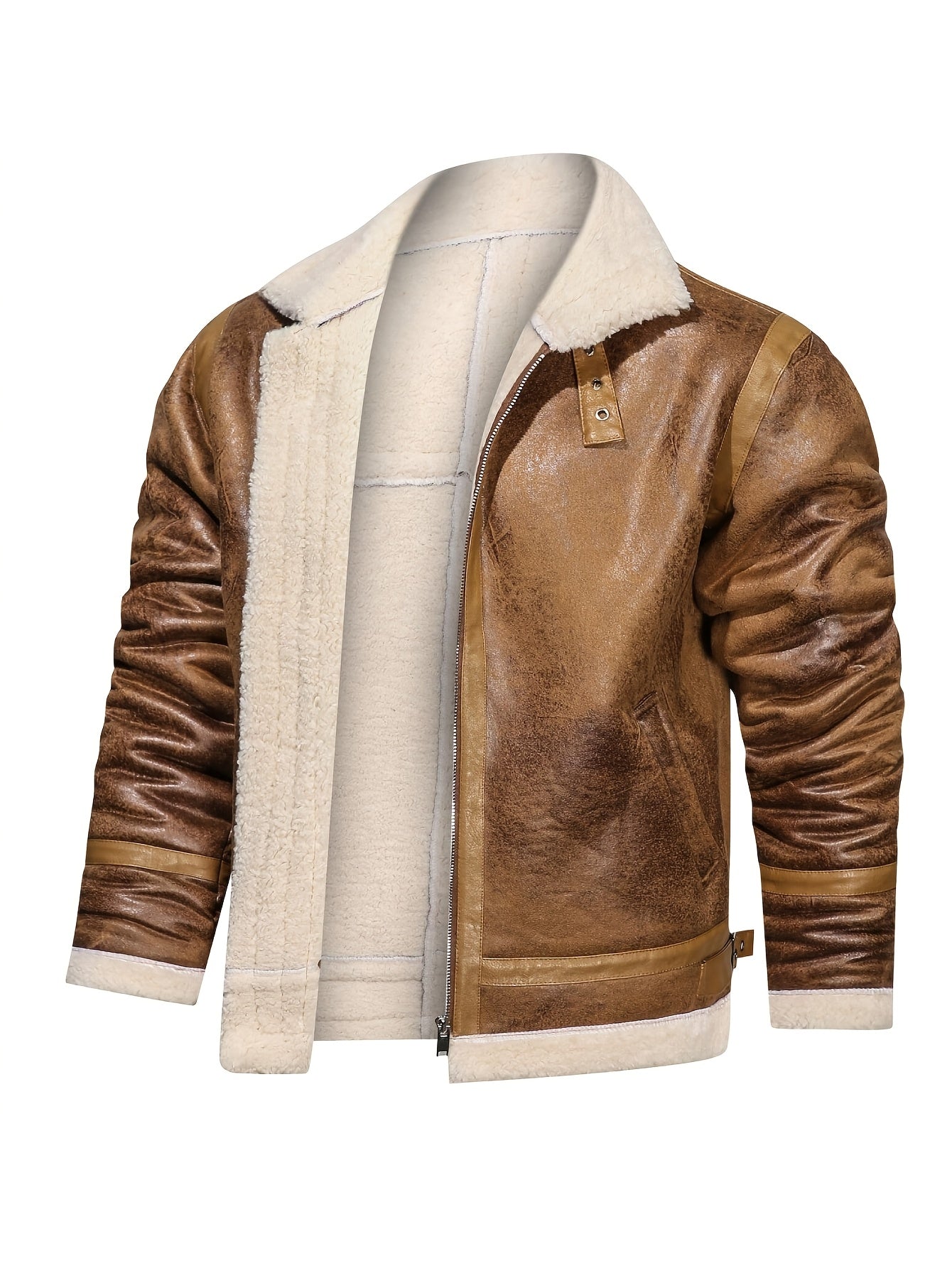 Benjamin | Veste Cuir Doublée