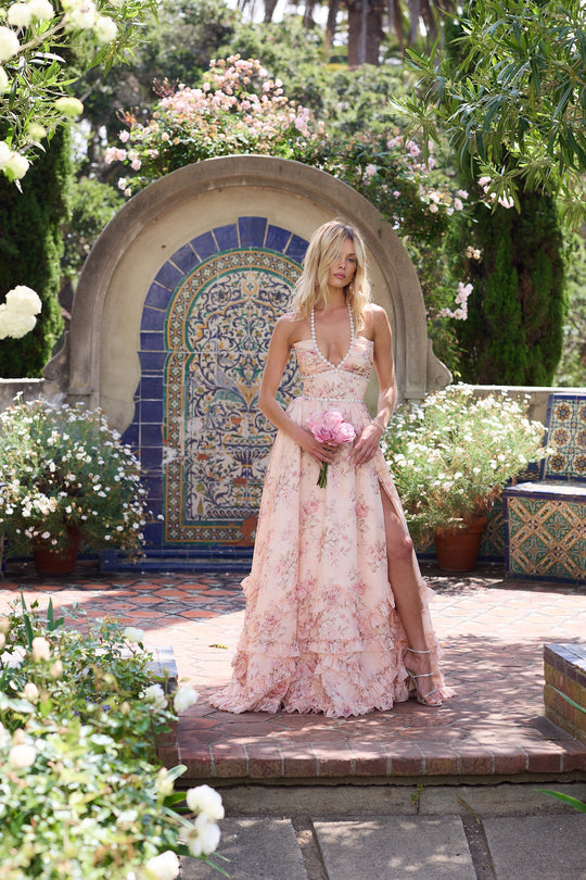 Anastasia | Texturé Robe Mi-Longue