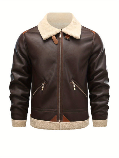 Valère | Blouson Aviateur Shearling