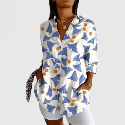 Valentina | Imprimé Floral Button Blouse