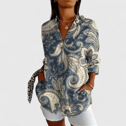 Valentina | Imprimé Floral Button Blouse