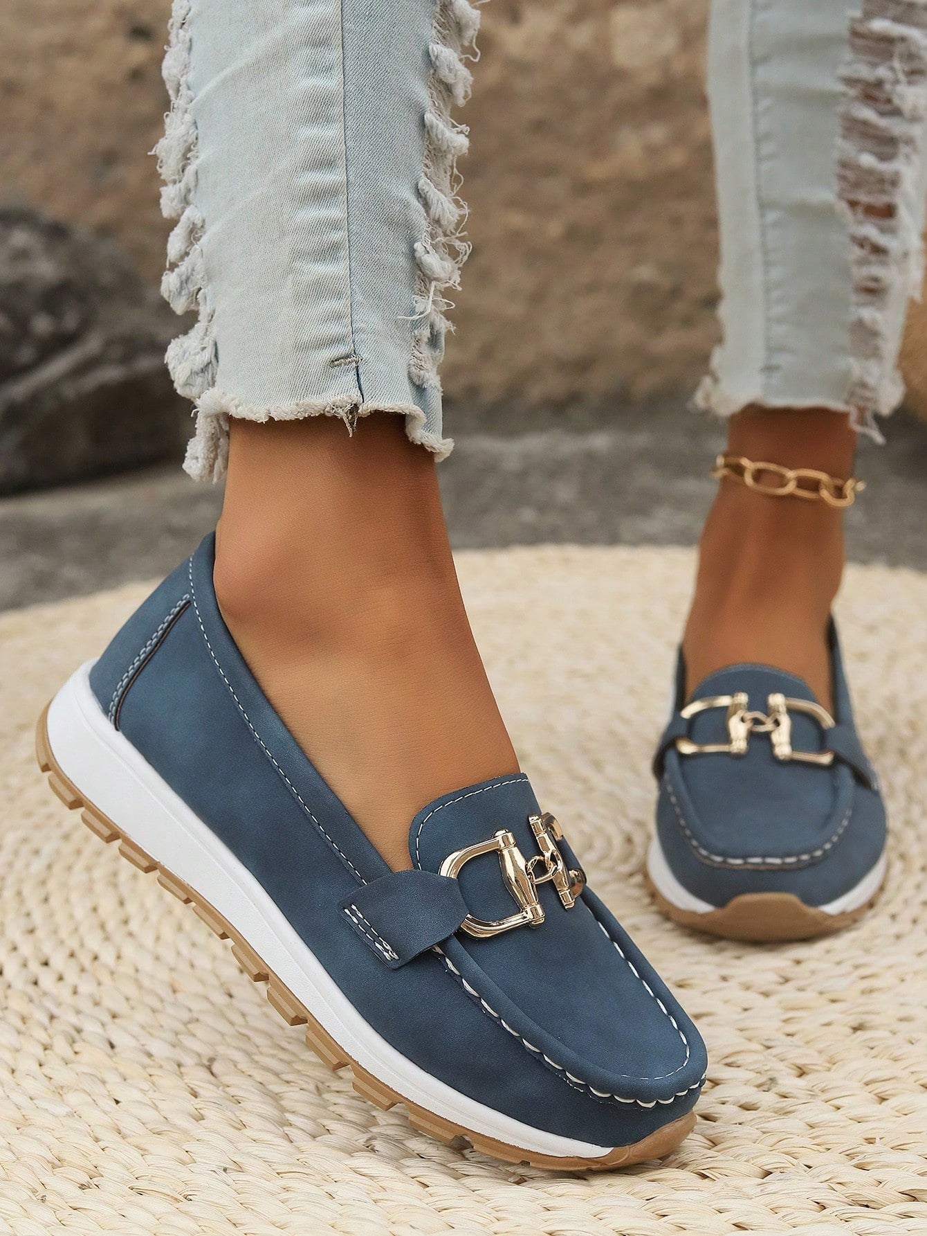 Léa | Mocassins Orthopédiques à Petit Talon