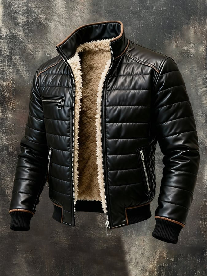 Gabriel | Parka Matelassée Doublure Sherpa
