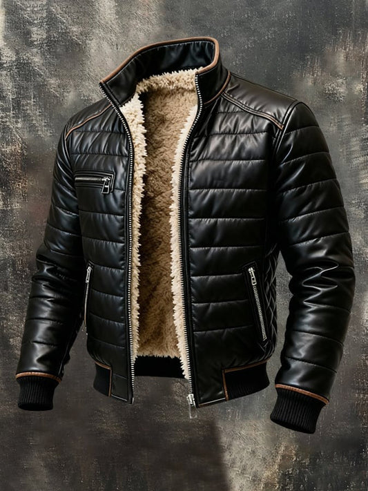 Gabriel | Parka Matelassée Doublure Sherpa
