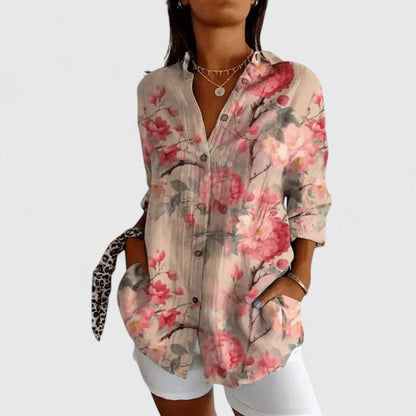 Valentina | Imprimé Floral Button Blouse