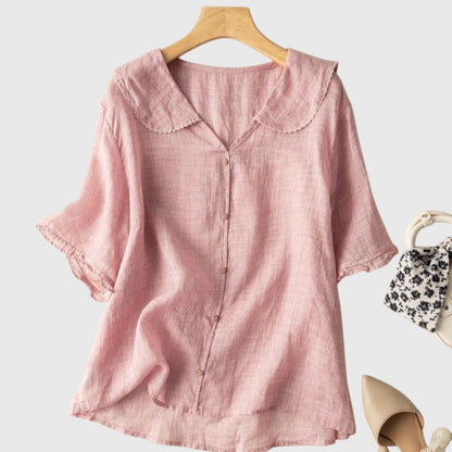 Victoria | Sans Effort Boutonnée Chemise