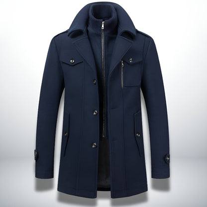 Sébastien | Manteau Long Matelassé