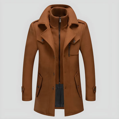 Léa | Manteau Long en Laine Premium