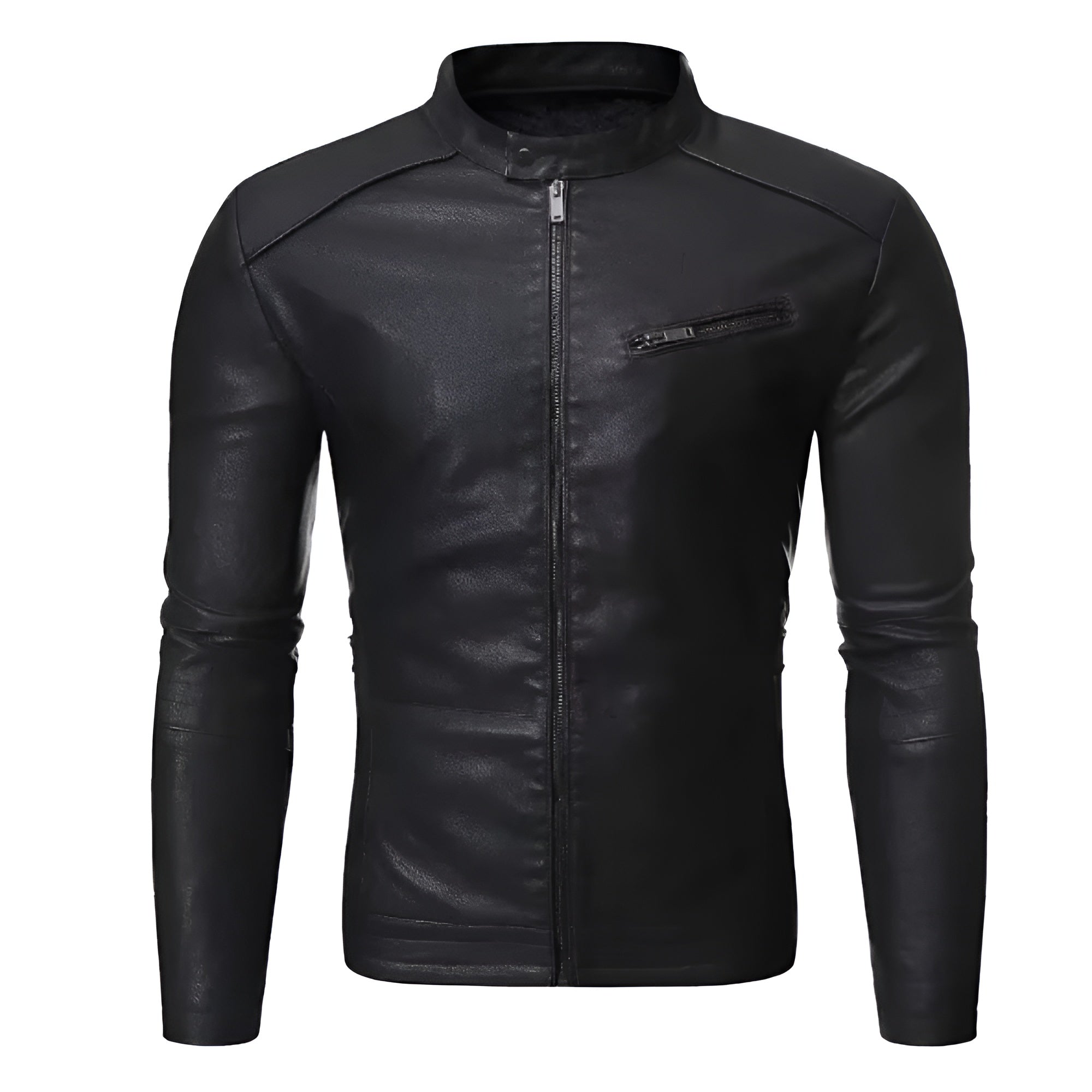Florian | Veste Cuir Élégante