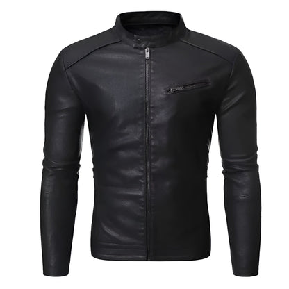 Florian | Veste Cuir Élégante