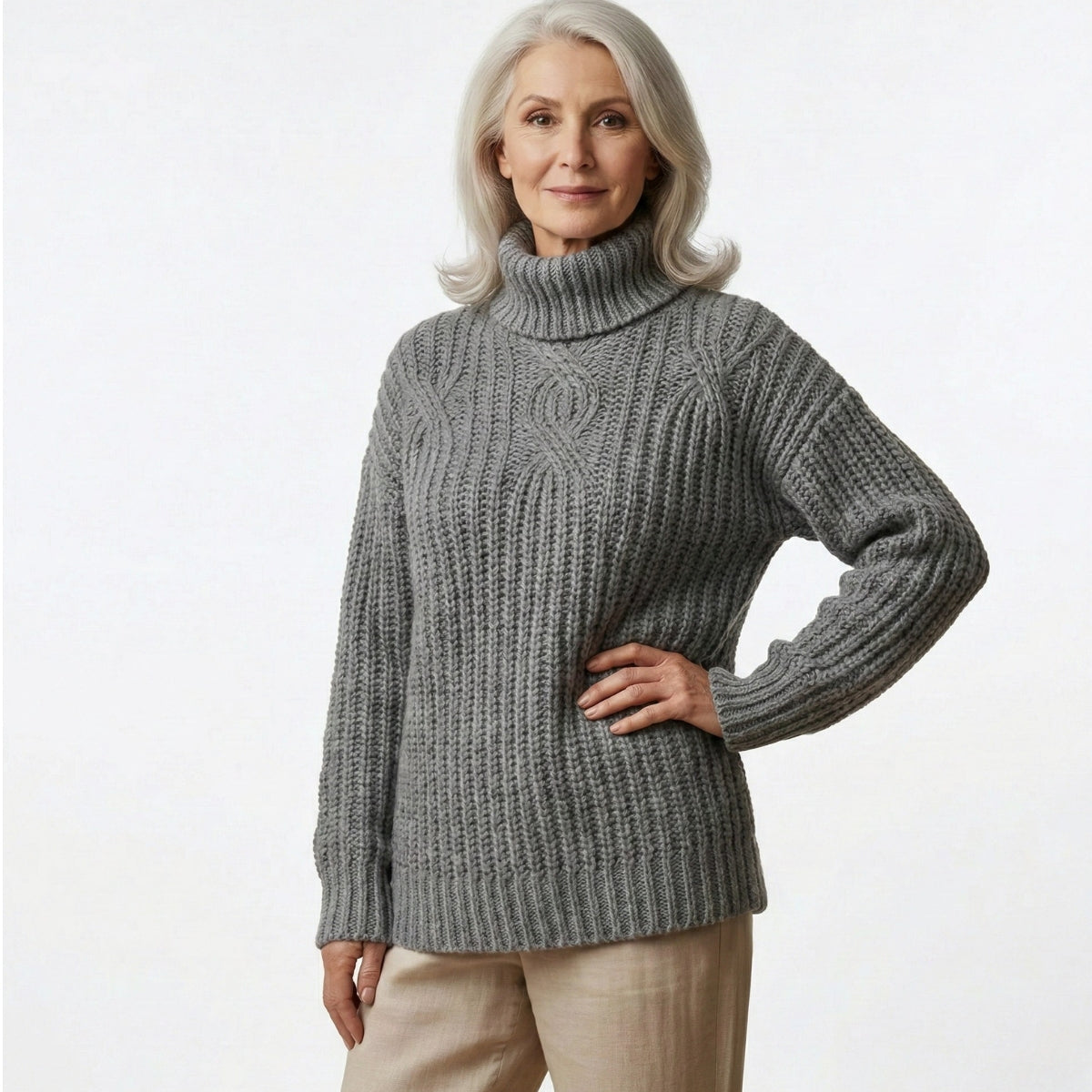 Anna | Texturé Maille Pull