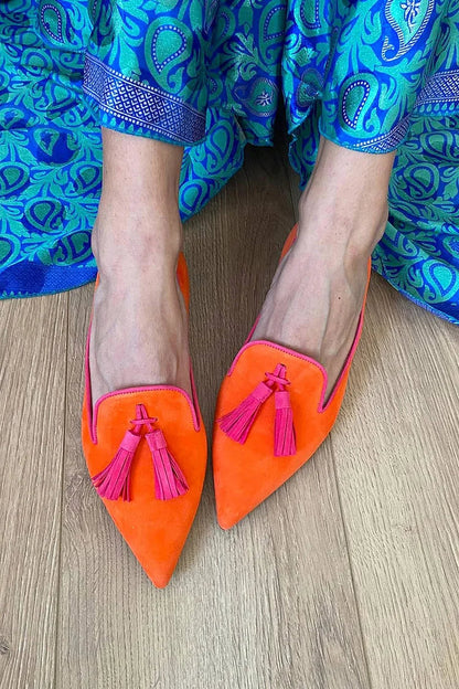 Genevieve | Gland Détail Pointed Mocassins
