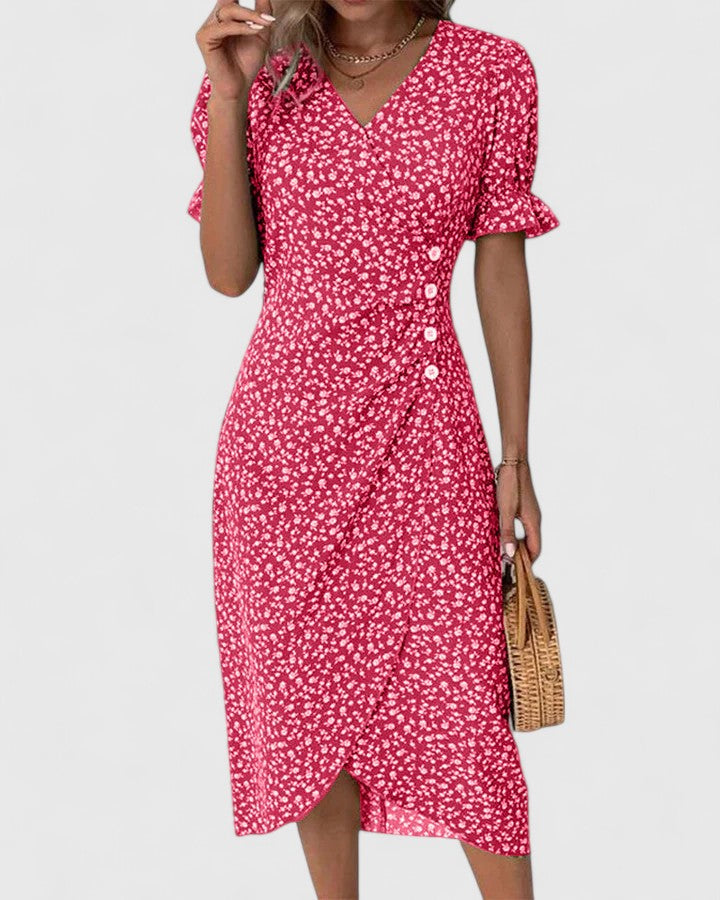 Seraphina | Décontracté Été Robe Mi-Longue