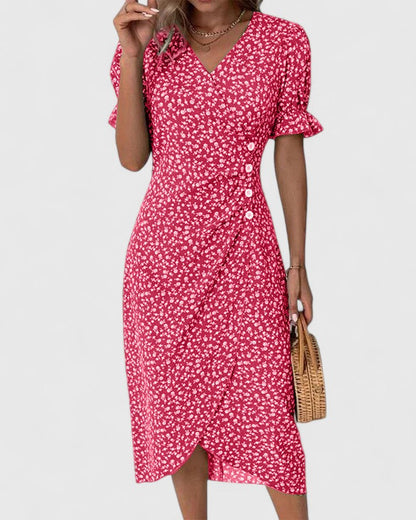 Seraphina | Décontracté Été Robe Mi-Longue
