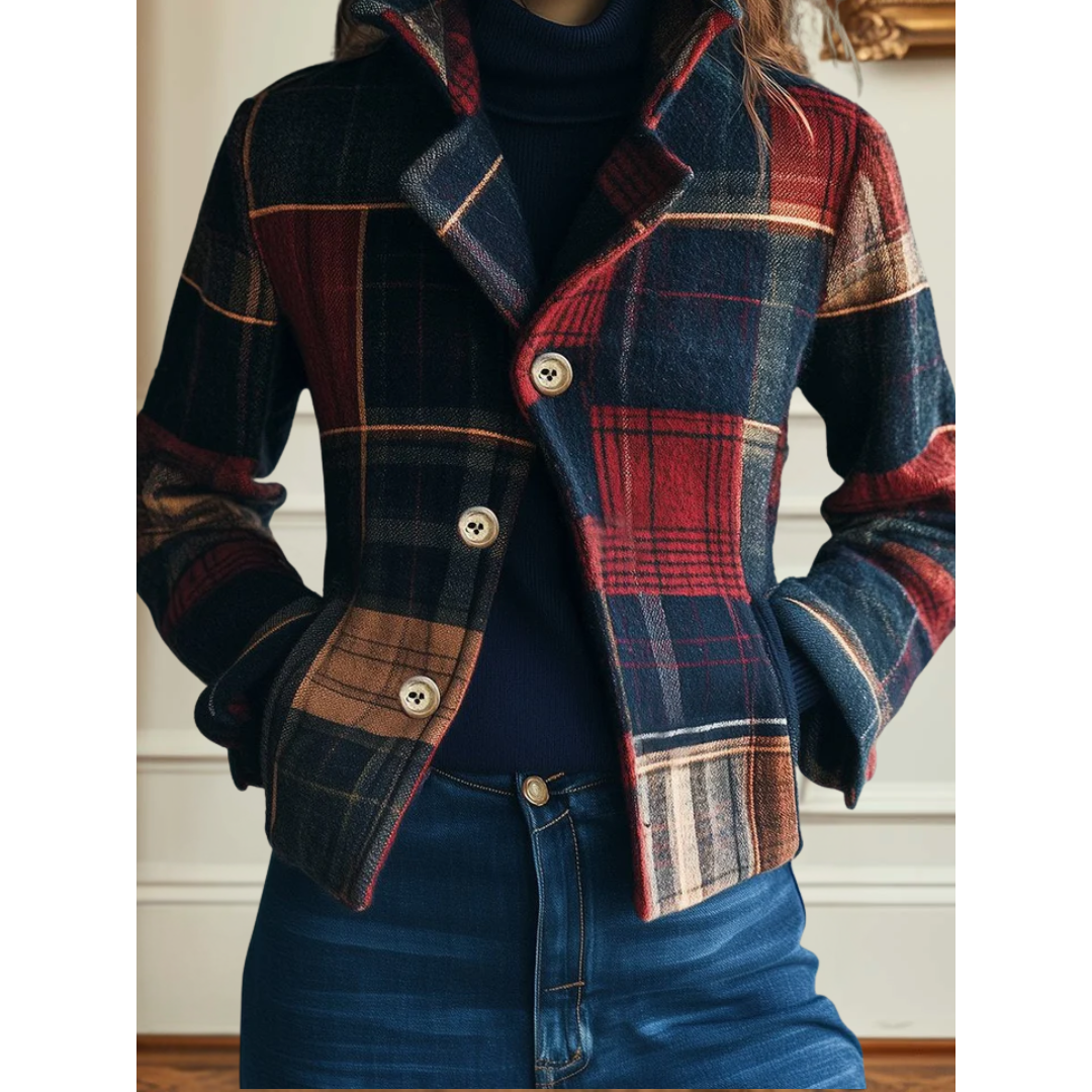 Amélie | Veste Carreaux Classique