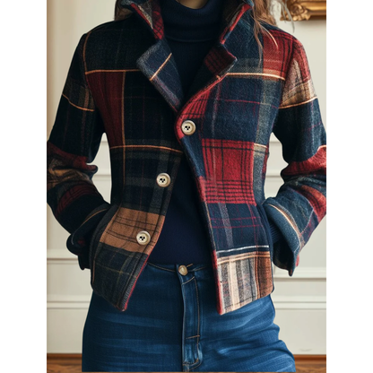 Amélie | Veste Carreaux Classique