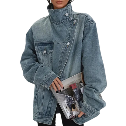 Zoé | Veste Asymétrique Street Style
