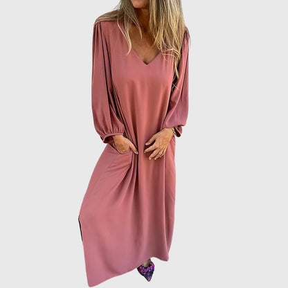 Freya | Side-Slit Bohème Robe