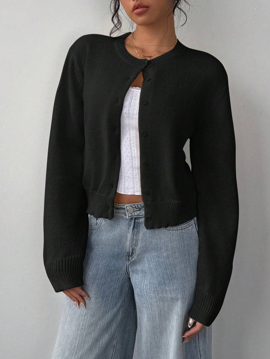 Léa | Maille Côtelée Cardigan