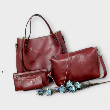 Clémence | Set de 4 Sacs Vintage Cuir