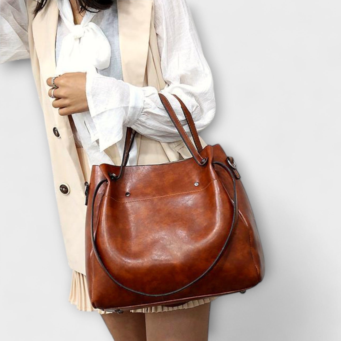 Clémence | Set de 4 Sacs Vintage Cuir