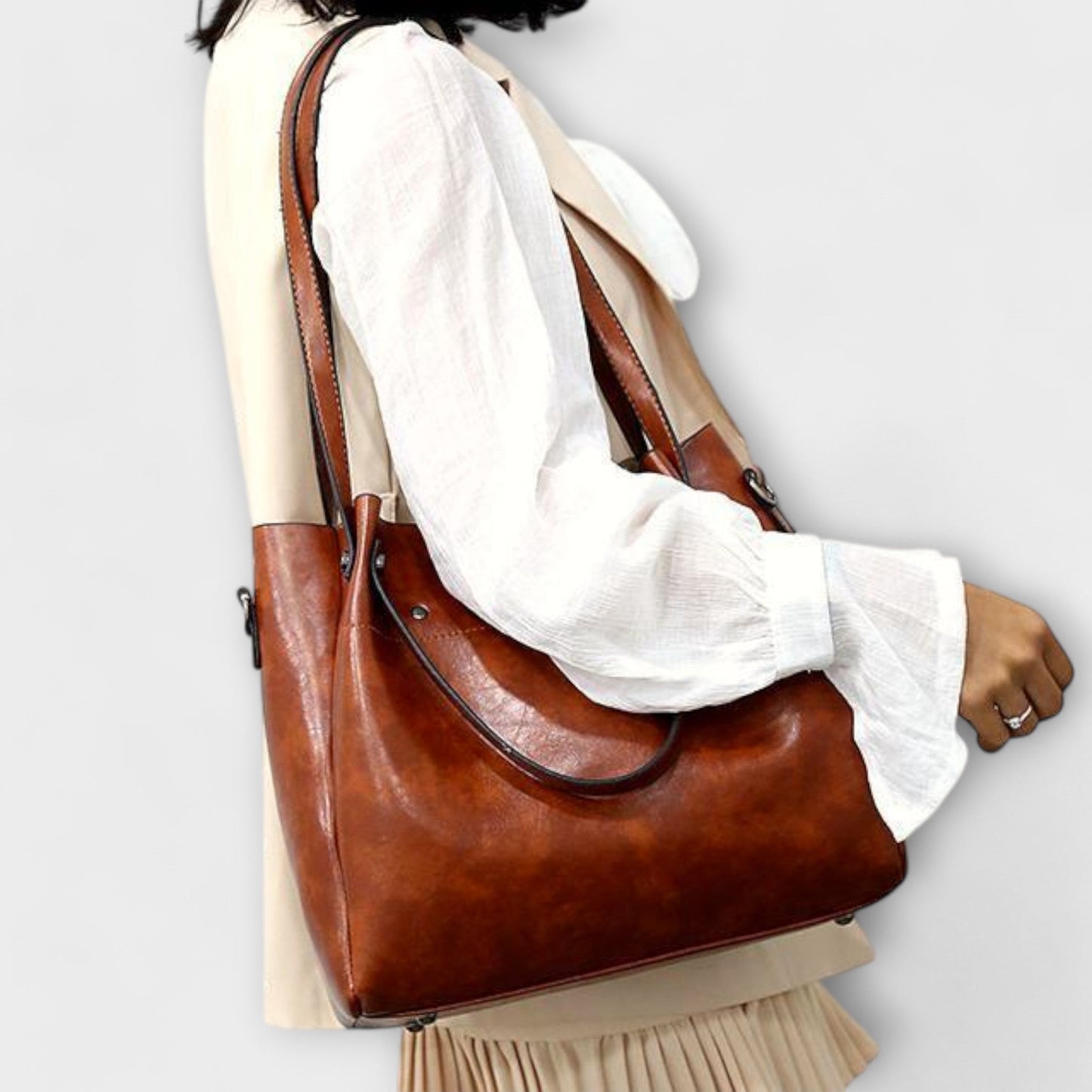 Clémence | Set de 4 Sacs Vintage Cuir