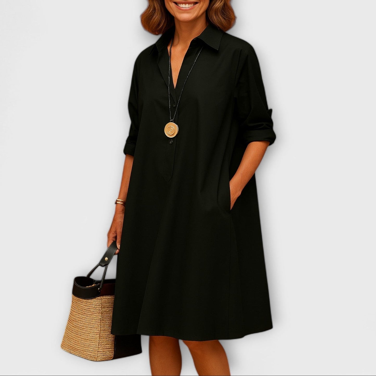 Aurélie | Robe Longue Asymétrique