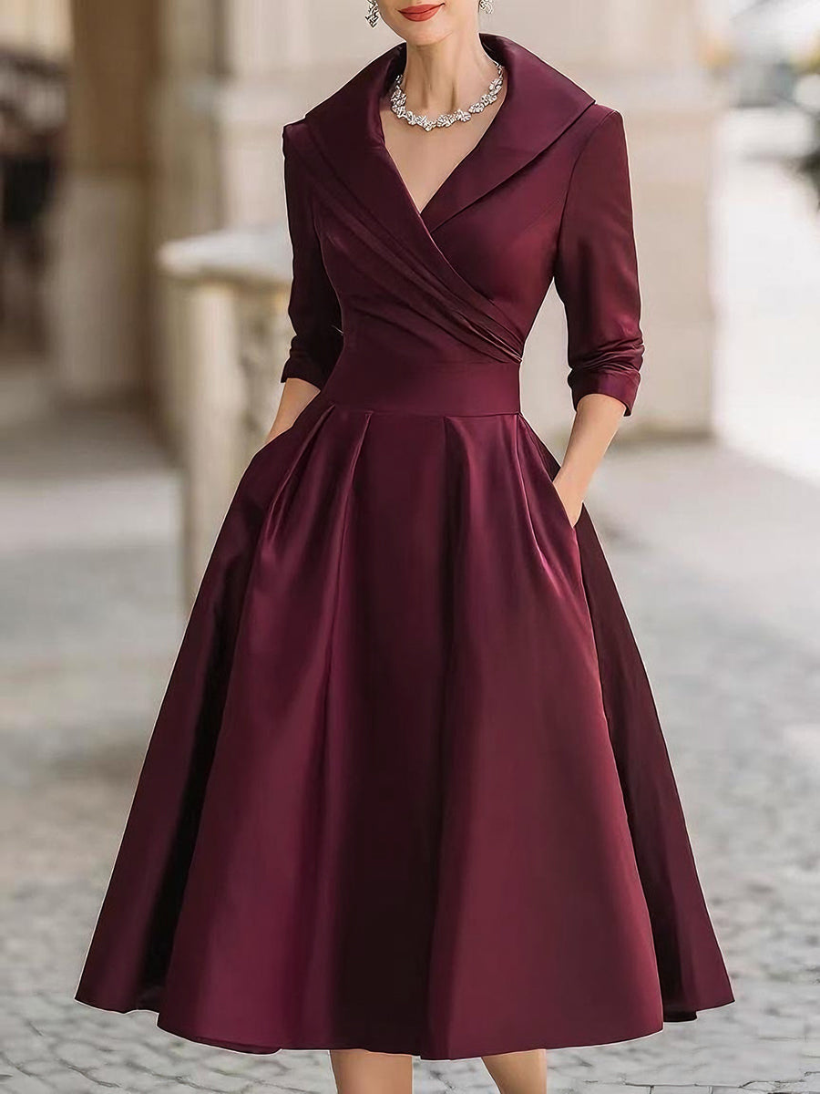 Valentina | Vacances Elegance Robe Mi-Longue