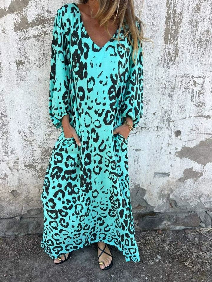 Lila | Aéré Meadow Robe Mi-Longue