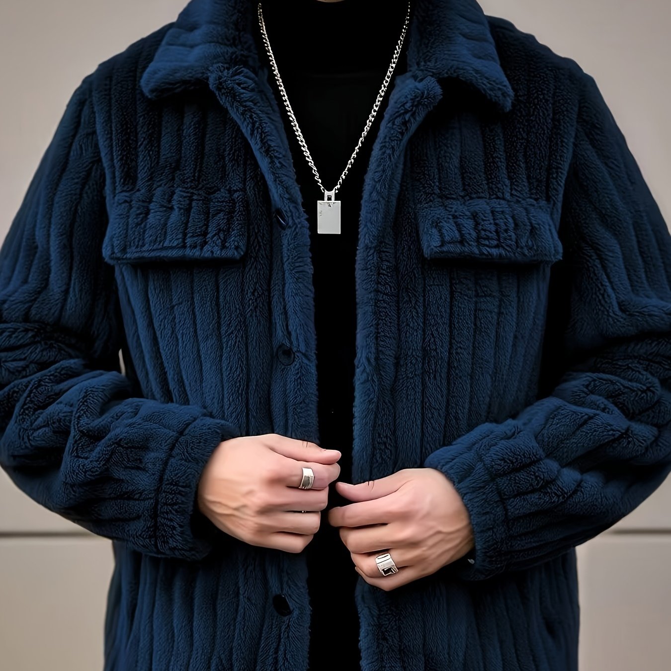 Kenzo | Manteau Texturé Moderne