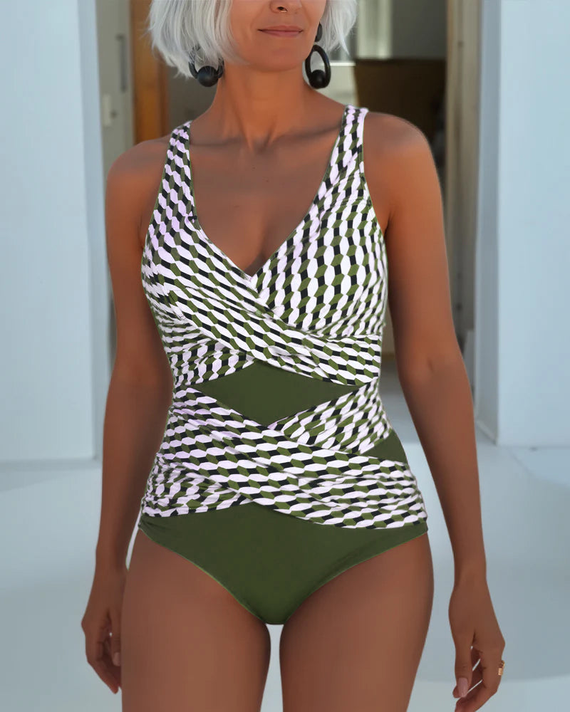 Camille | Maillot Croisé Élégant