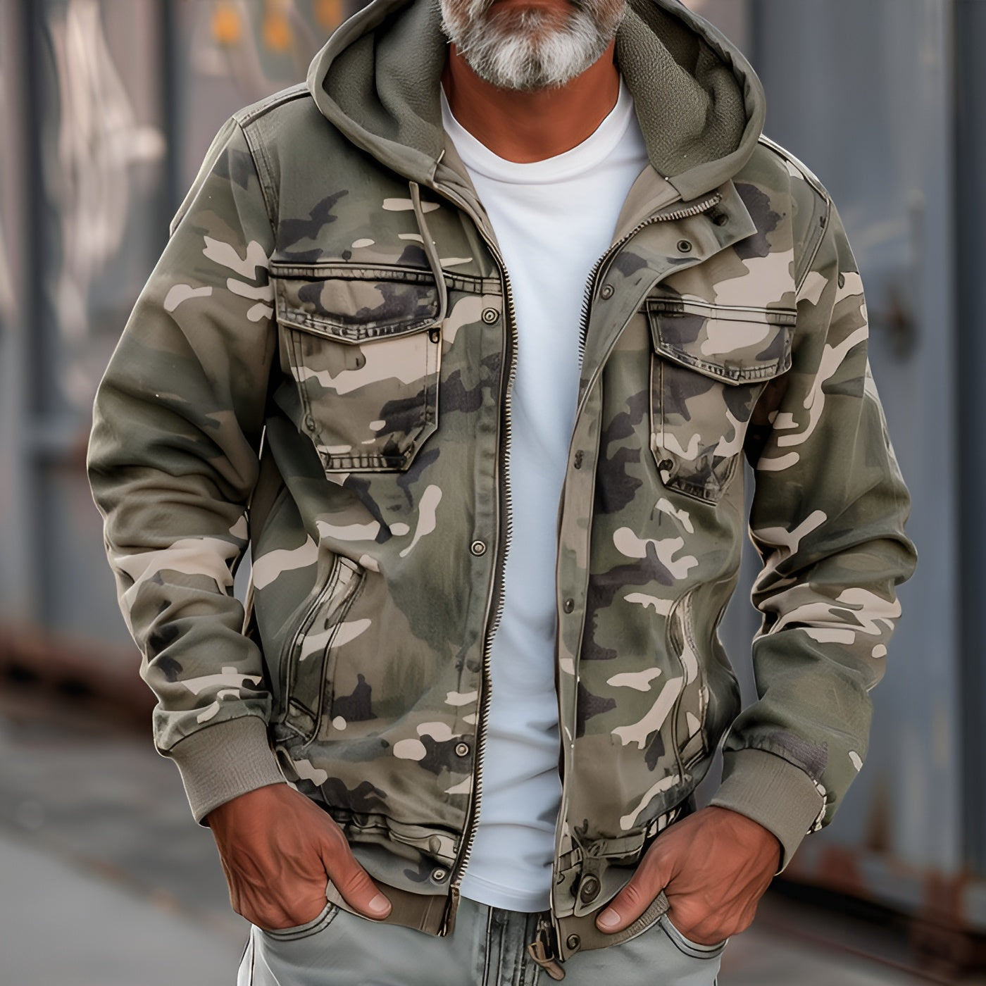 Marceau | Veste Camouflage Urbaine