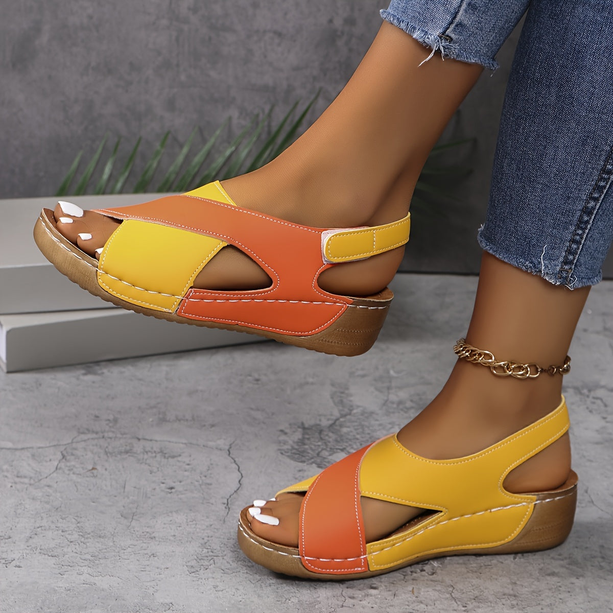 Maya | Confort Plateforme Sandale