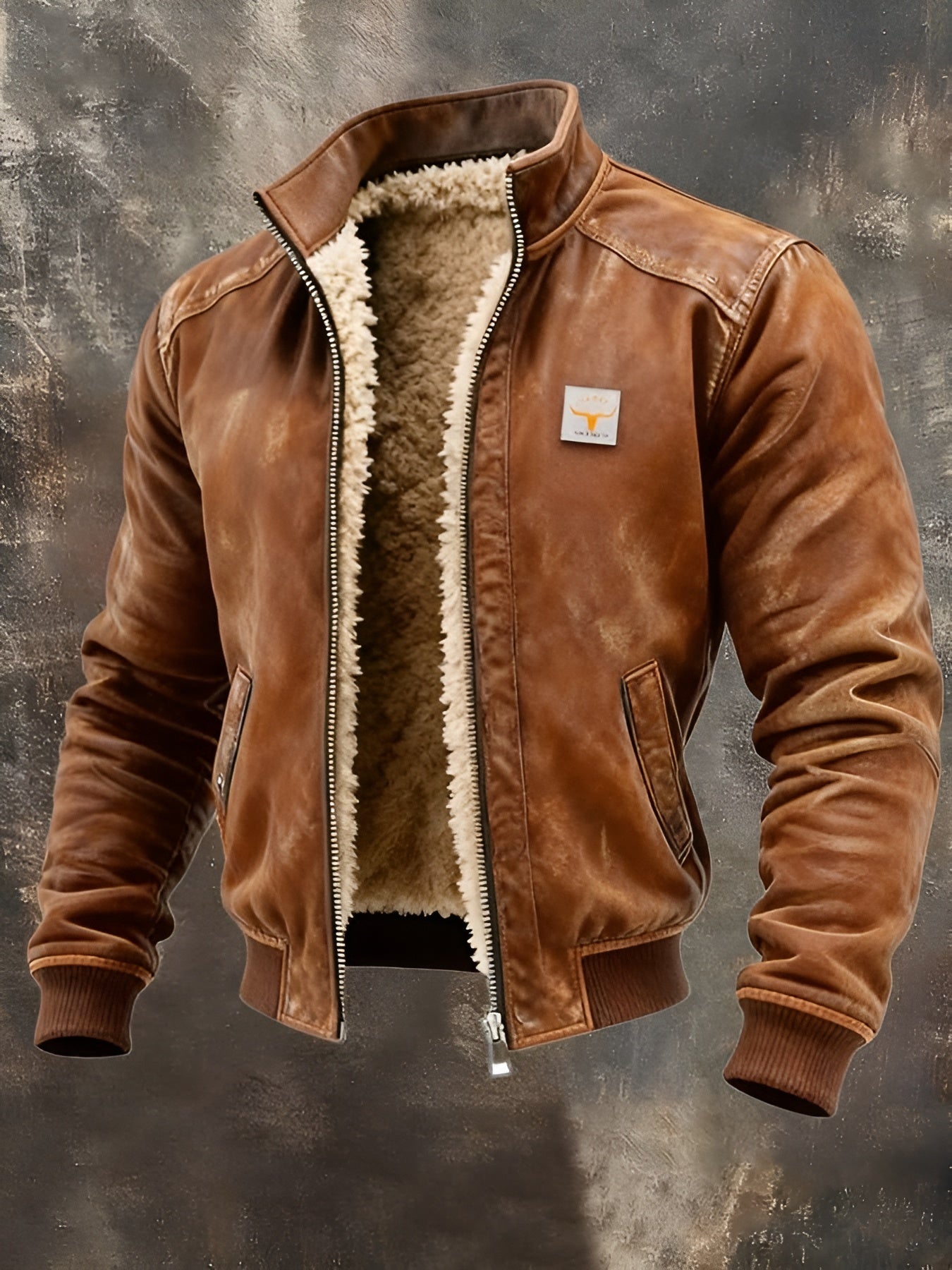 Augustin | Veste Thermique en Cuir