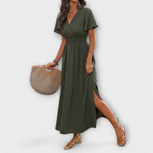 Margot | Robe Élégante à Manches