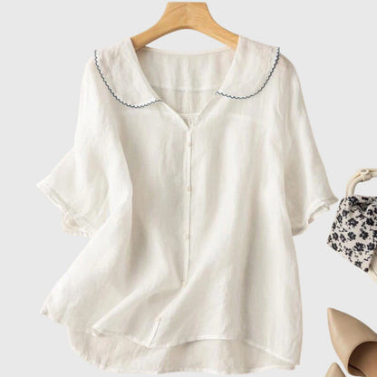 Victoria | Sans Effort Boutonnée Chemise