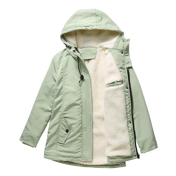 Élodie | Manteau Matelassé à Capuche