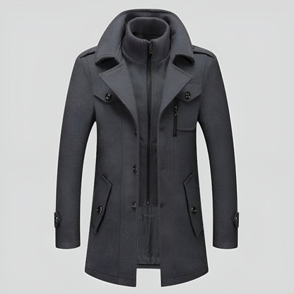 Léa | Manteau Long en Laine Premium