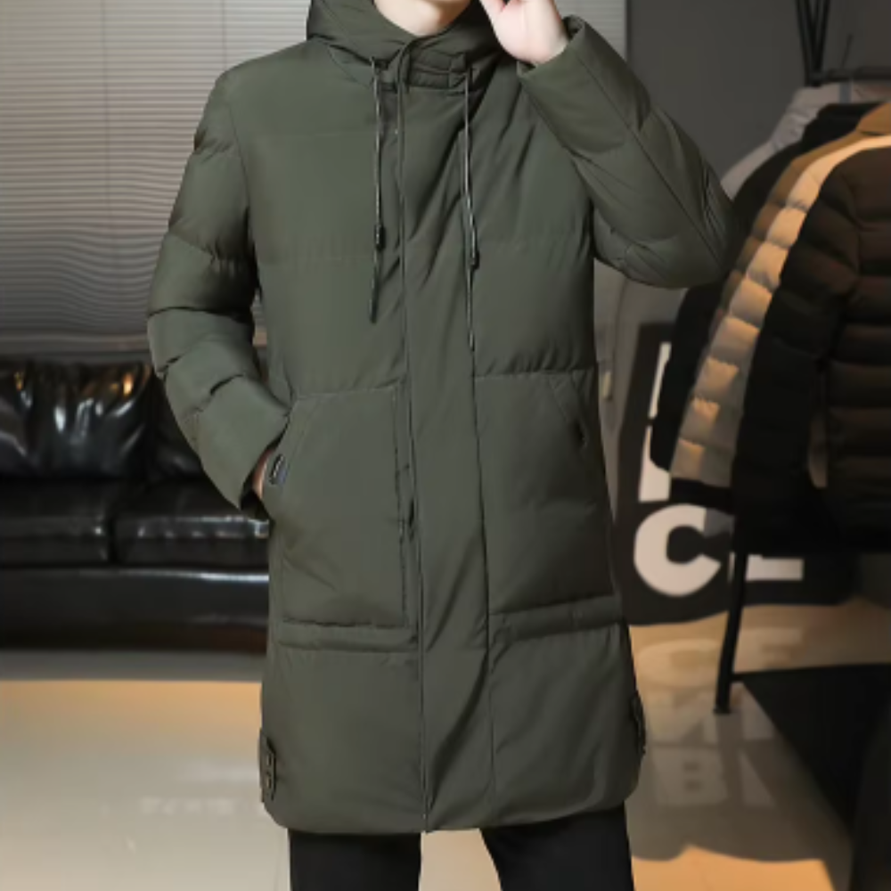 Augustin | Manteau Long d'Hiver Élégant