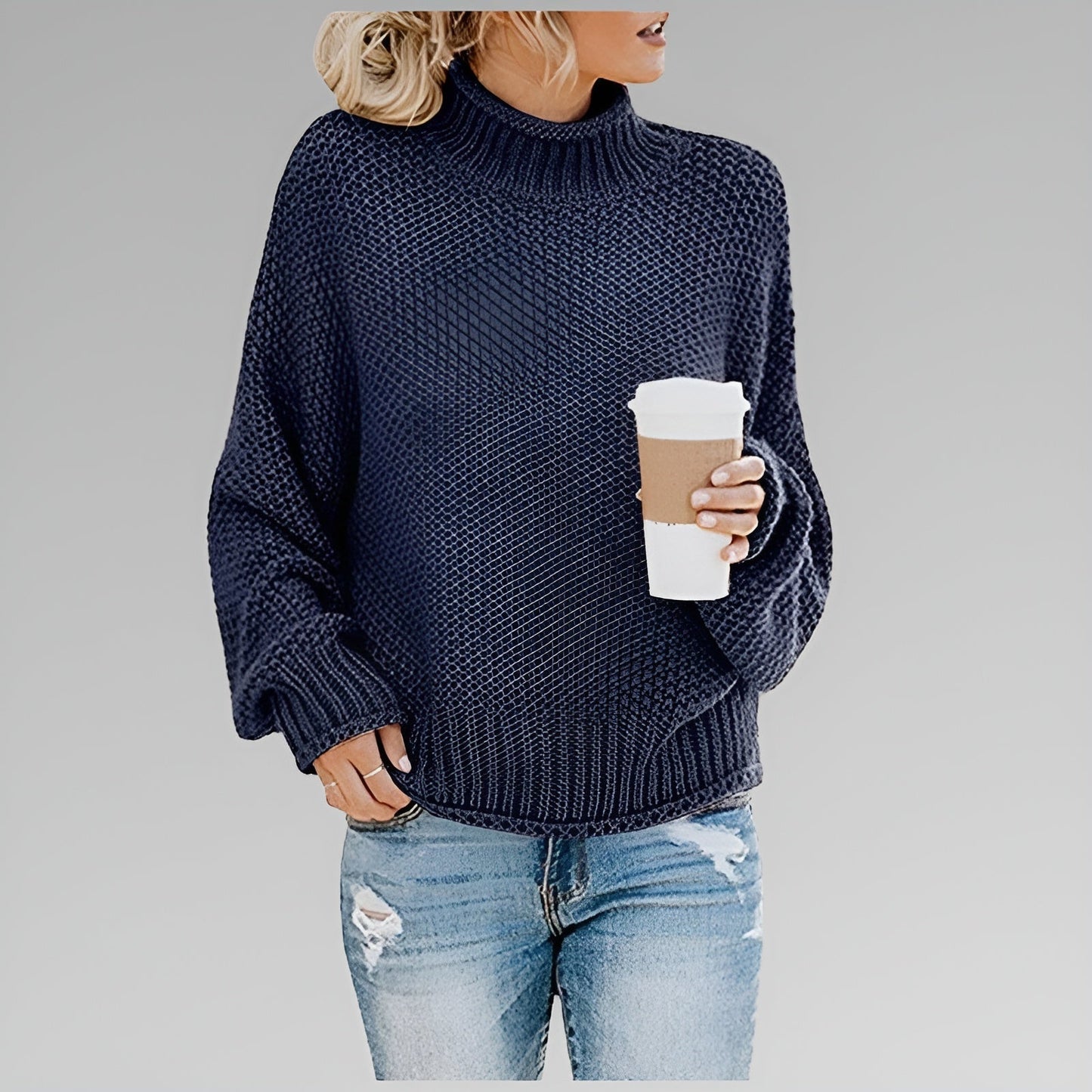 Luna | Maille Côtelée Pull