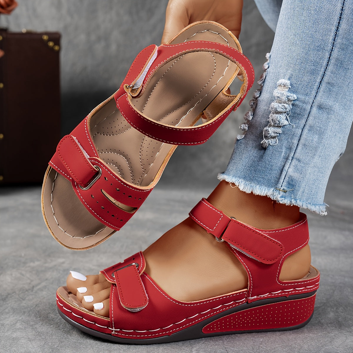 Sofia | Confort-First Open-Toe Sandales