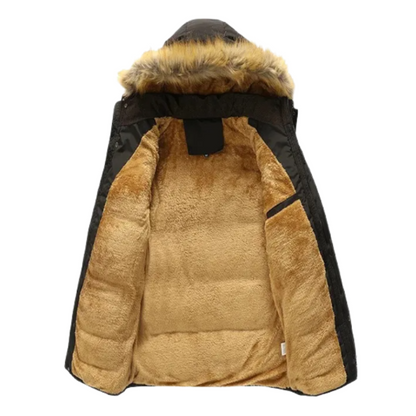 Léonard | Manteau Matelassé en Polaire Premium
