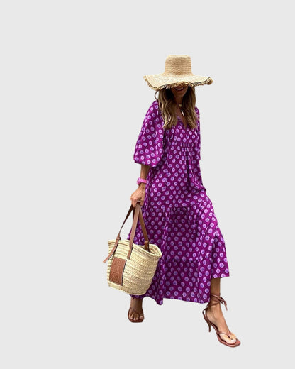 Sienna | Bohème Robe Longue