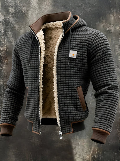 Corentin | Veste Matelassée à Capuche Sherpa