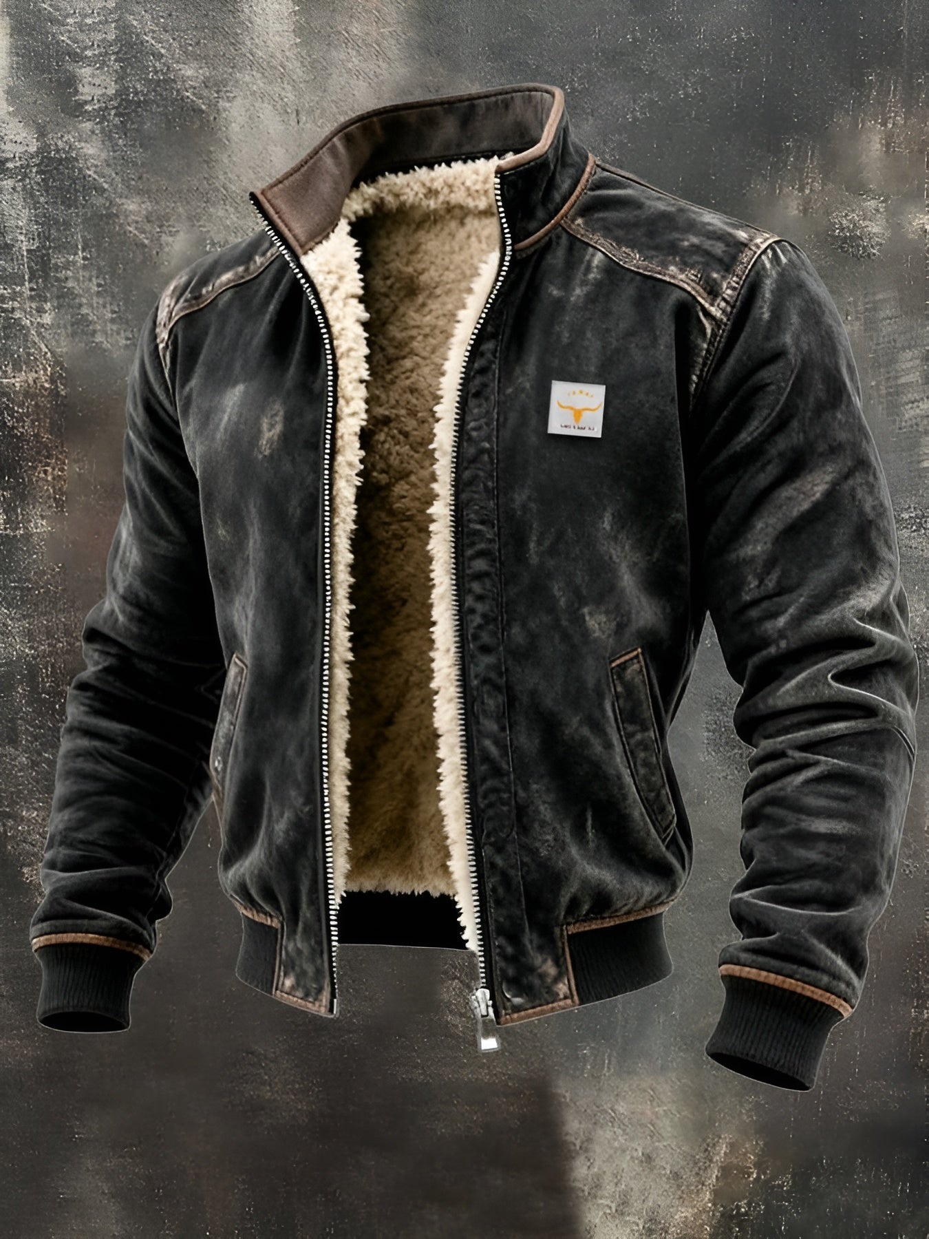 Augustin | Veste Thermique en Cuir