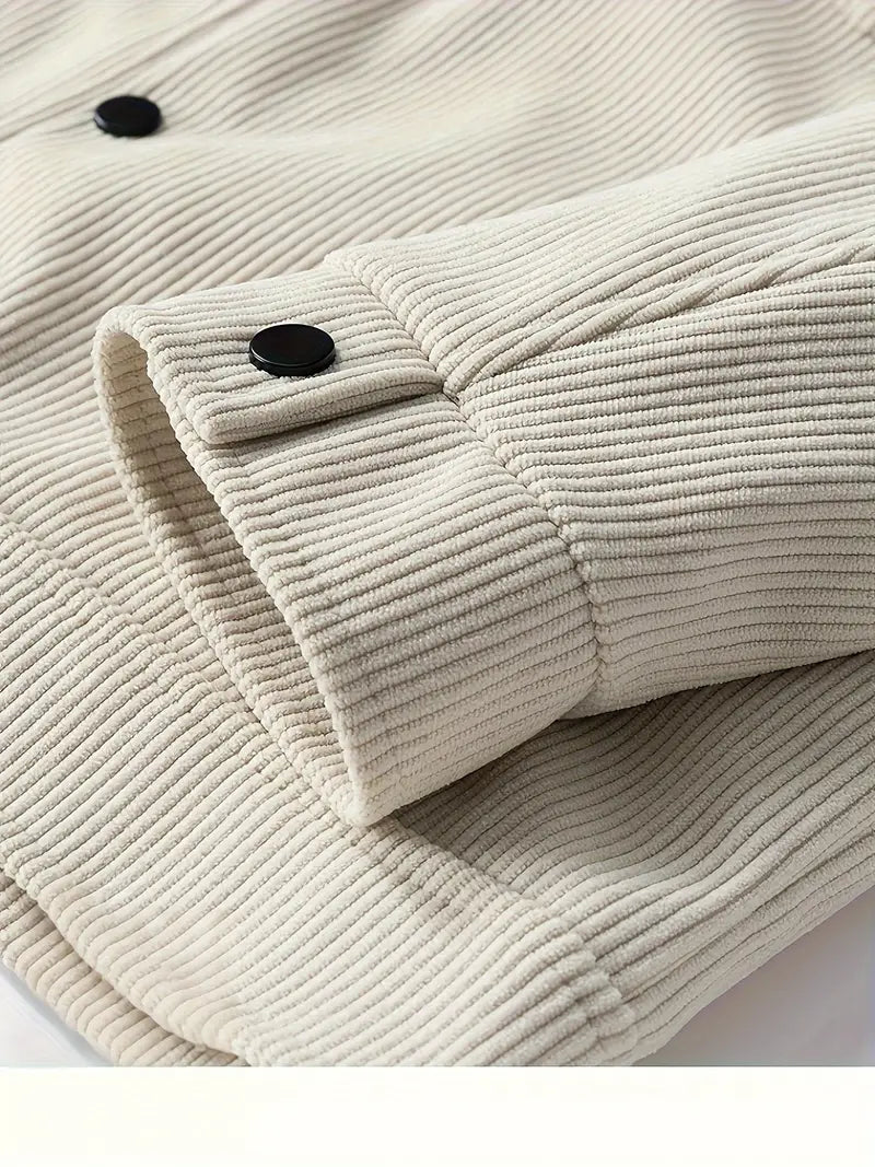 Maxime | Veste Velours Côtelé Élégante