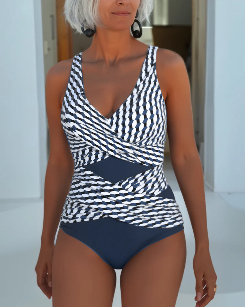 Camille | Maillot Croisé Élégant