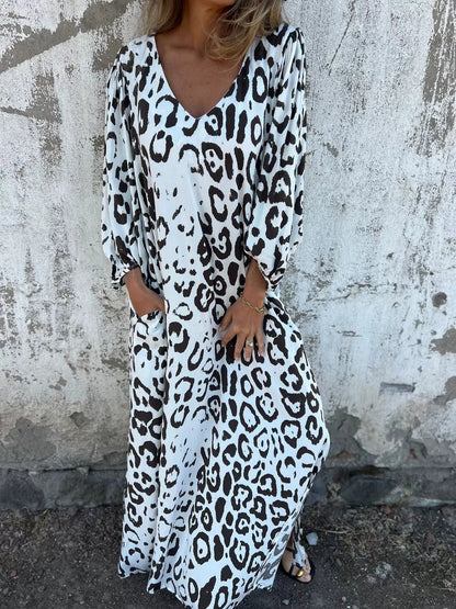 Lila | Aéré Meadow Robe Mi-Longue