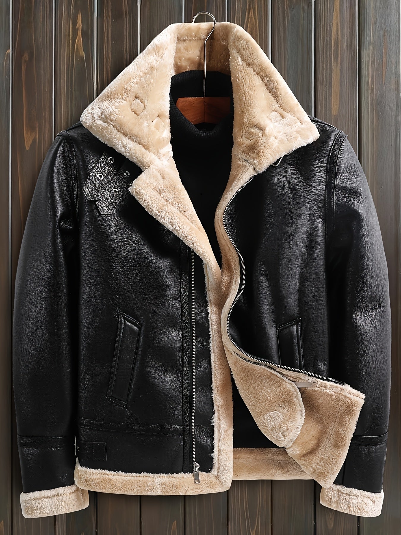 Léon | Veste Aviateur Shearling