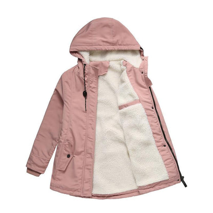 Élodie | Manteau Matelassé à Capuche